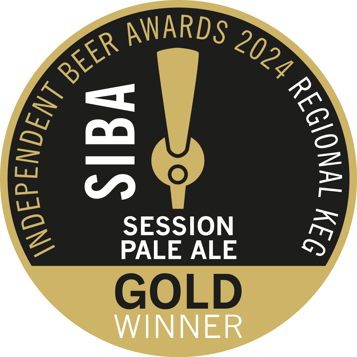 2024 Regional KEG Gold Winner Amelia session pale ale