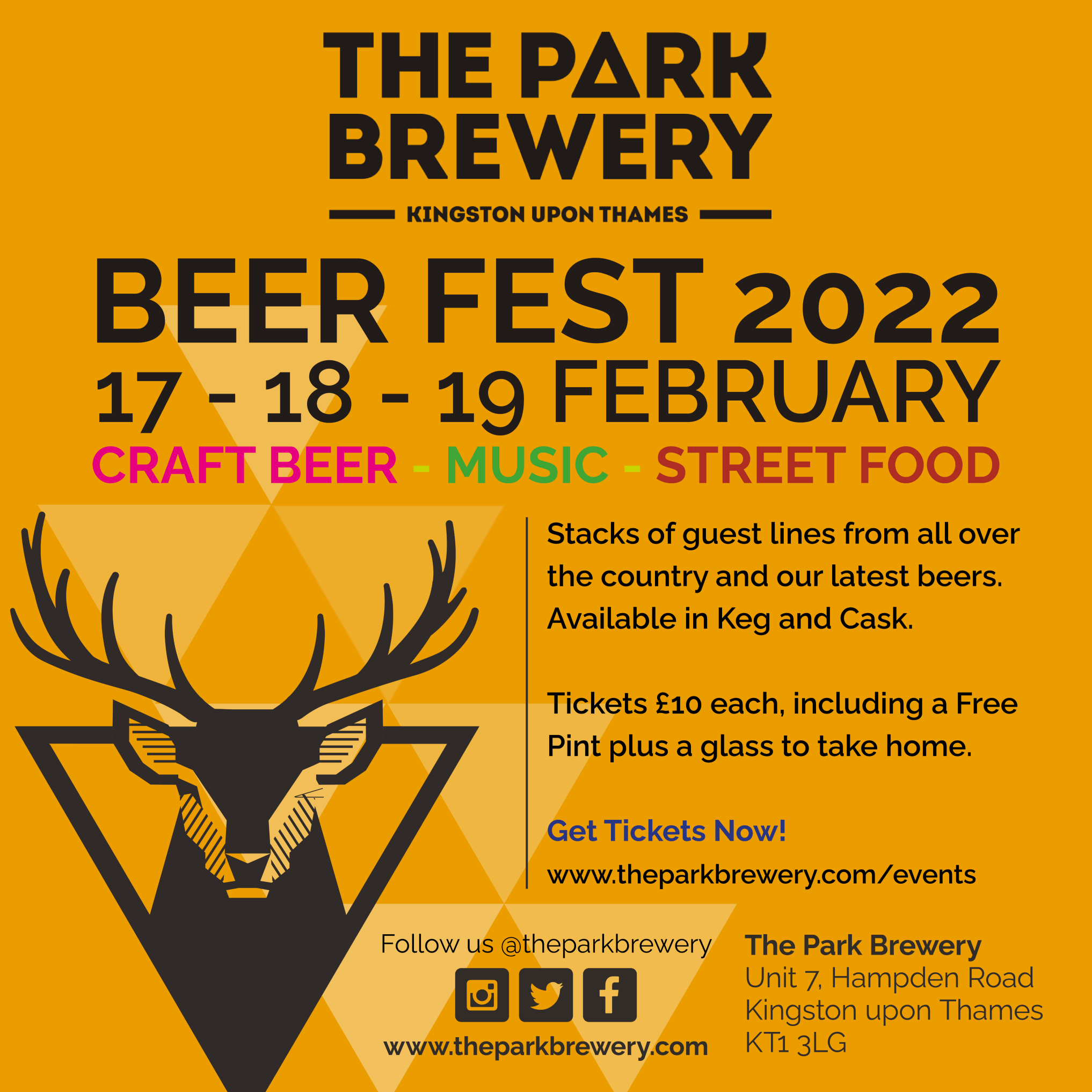 ANNOUNCEMENT!!! BEER FEST 2022 is coming to the Tap Room The Park Brewery